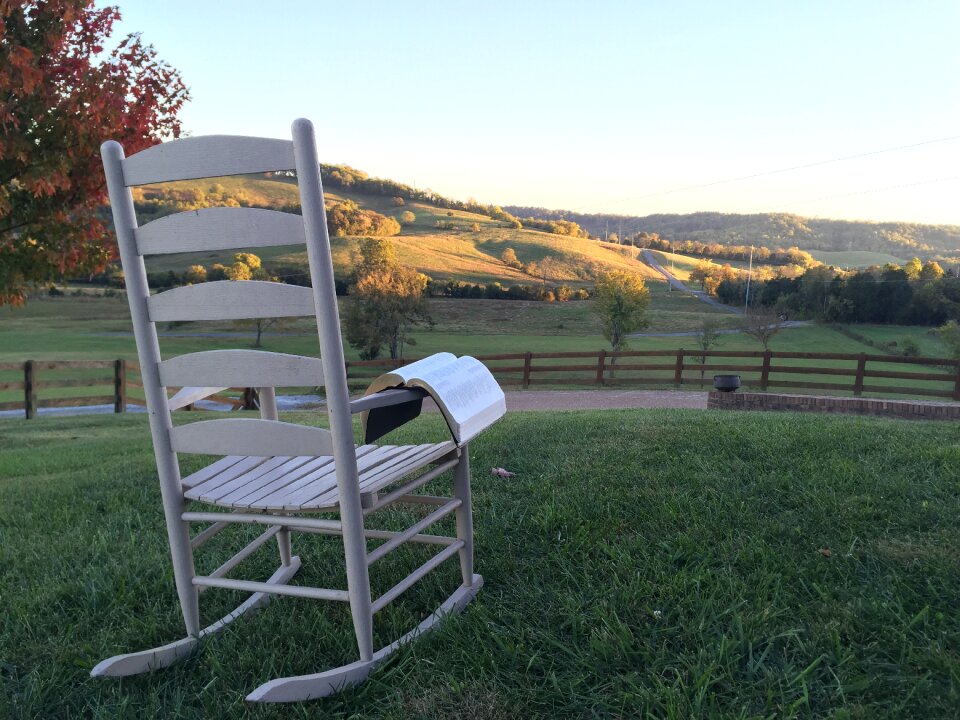 Landscape sitting religious