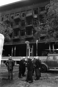 Brand in hotel t Silveren Seepaerd in Eindhoven elf doden, Bestanddeelnr 924-9825