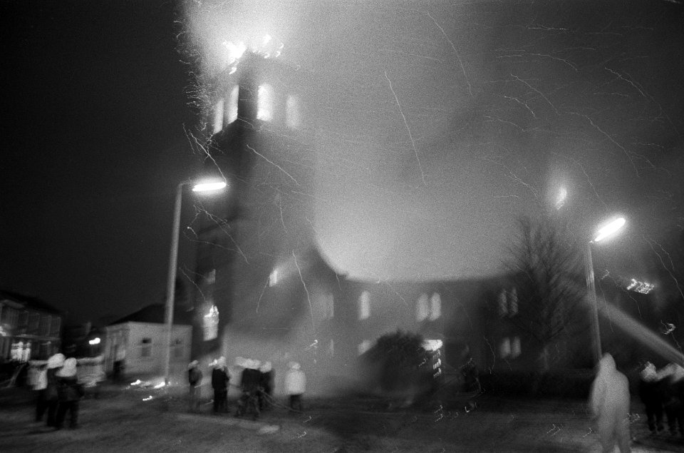 Brand in Grote Kerk , Hilversum, Bestanddeelnr 925-2058