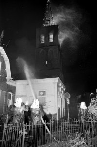 Brand in Grote Kerk , Hilversum, Bestanddeelnr 925-2055