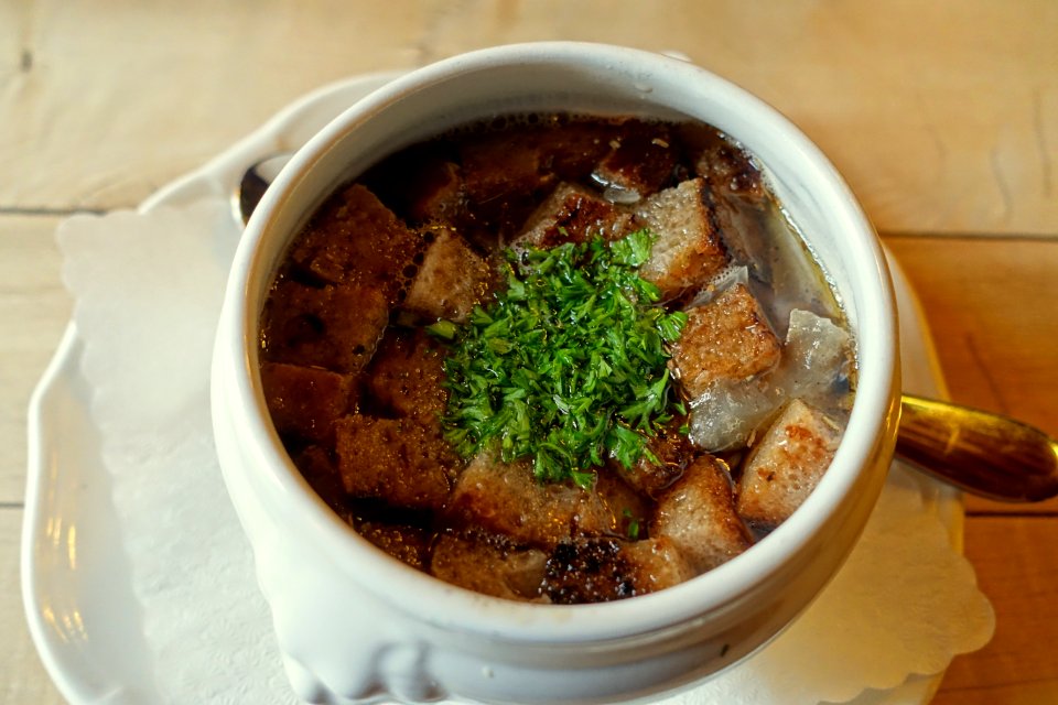 Bread soup - Nuremberg, Germany - DSC01794