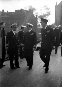 Braziliaans opleidingsschip Almirante de Saldanhas in Amsterdam. Bezoek van p…, Bestanddeelnr 902-4343