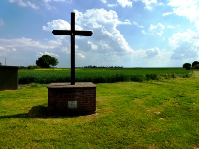 Bray (Eure, Fr) croix de chemin