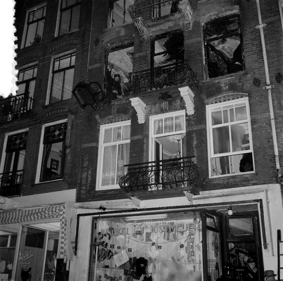 Brand in de Javastraat no 7, Bestanddeelnr 908-4241