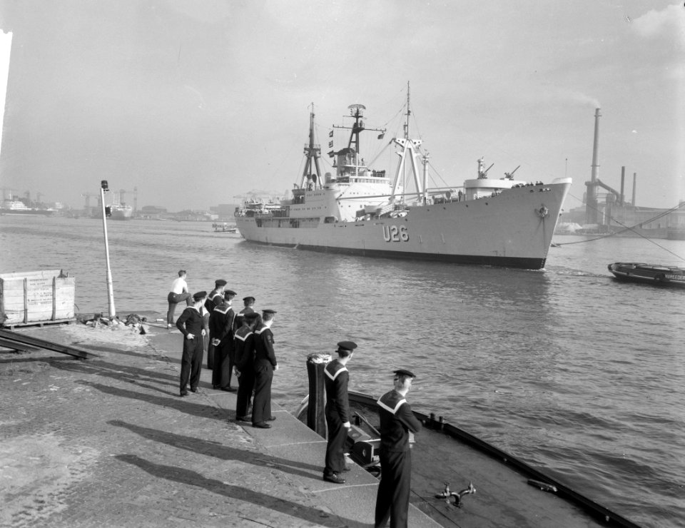 Braziliaans schoolschip in Amsterdam, Bestanddeelnr 914-3642
