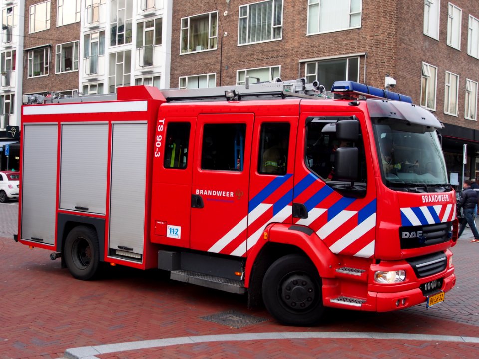 Brandweer Rotterdam-Rijnmond Unit TS 90-3 at Rotterdam