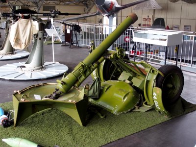 Brandt system 120mm M50 mortar in Aalborg Forsvars- og Garnisonsmuseum, pic1