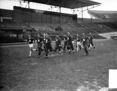 Braziliaanse voetbalclub in Stadion Amsterdam (persplaats), Bestanddeelnr 904-5134