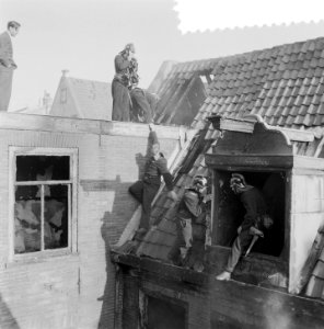 Brand fabriek OZ Voorburgwal Amsterdam, Bestanddeelnr 907-4303