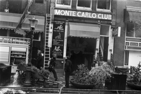 Brand in sexclubs aan de Oude Zijds Achterburgwal in Amsterdam, 13 doden nablus, Bestanddeelnr 932-8114