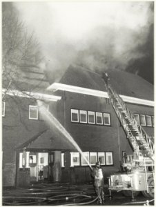 Brand in de Jacobaschool Lanckhorstlaan 9. NL-HlmNHA 54006919