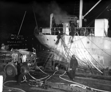 Brand op Fins schip Odinas, Bestanddeelnr 903-8687