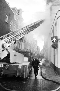 Brand op hoek Oranjestraat-Brouwersgracht, Amsterdam drie doden, Bestanddeelnr 924-1188