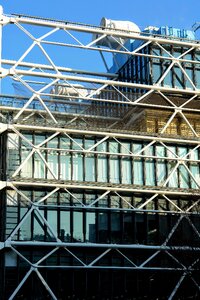 Architecture facade plexiglas