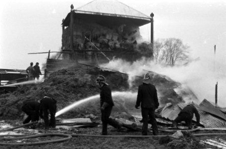 Brand op boerderij bij Schellingwoude, Bestanddeelnr 925-2390
