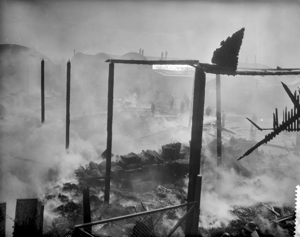 Brand bij bedrijven in Rotterdam Zuid, Bestanddeelnr 911-1816