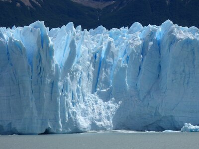 Glacier cold argentina photo