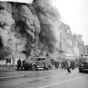 Brand bij V & D, Bestanddeelnr 912-9145