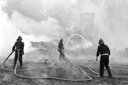 Brand bij Heineken in Den Bosch nablussen, Bestanddeelnr 932-2671