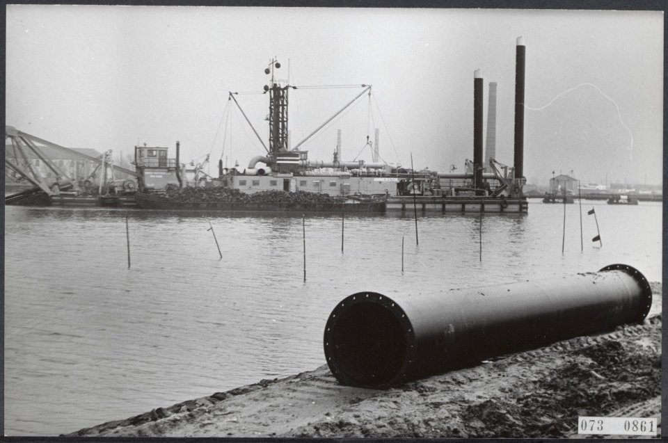 Bouwnijverheid, sluizen, kanalen, kanaal van gent naar terneuzen, Bestanddeelnr 073-0861