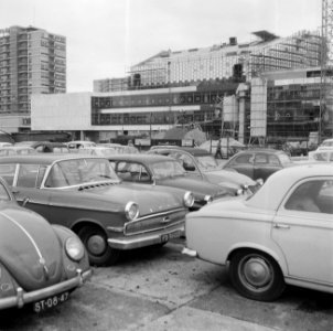 Bouw Concertgebouw te Rotterdam, de bouw, Bestanddeelnr 917-0392