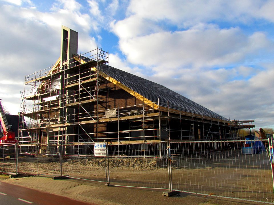 Bouw Eben-Haëzerkerk Beekbergen, januari 2021 (1)