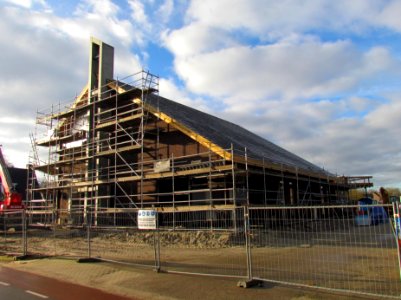 Bouw Eben-Haëzerkerk Beekbergen, januari 2021 (1)