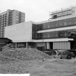 Bouw Concertgebouw te Rotterdam, de bouw, Bestanddeelnr 917-0388