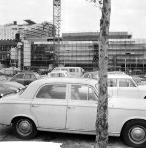 Bouw Concertgebouw te Rotterdam, de bouw, Bestanddeelnr 917-0387