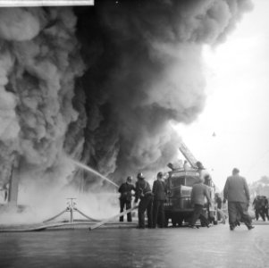 Brand bij V & D, Bestanddeelnr 912-9141