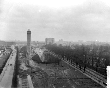 Bouw Euromast in Rotterdam, Bestanddeelnr 910-2237