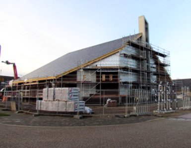 Bouw Eben-Haëzerkerk Beekbergen, december 2020