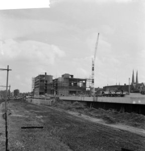 Bouw stationspostkantoor te Tilburg, Bestanddeelnr 913-1057