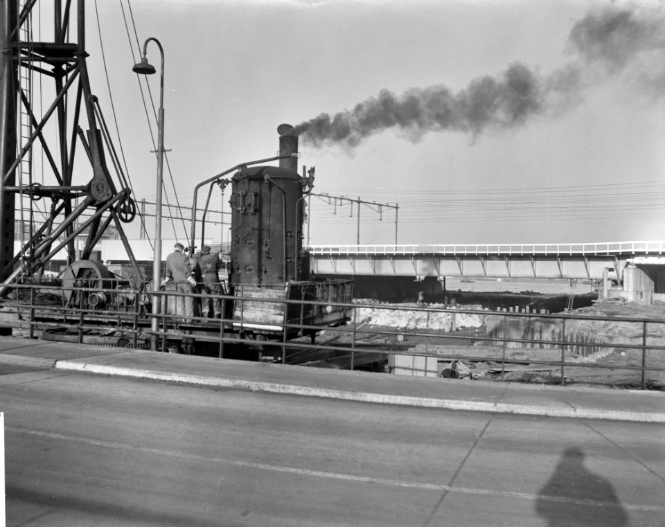 Bouw brug over Prins Hendrikkade, Bestanddeelnr 913-4005