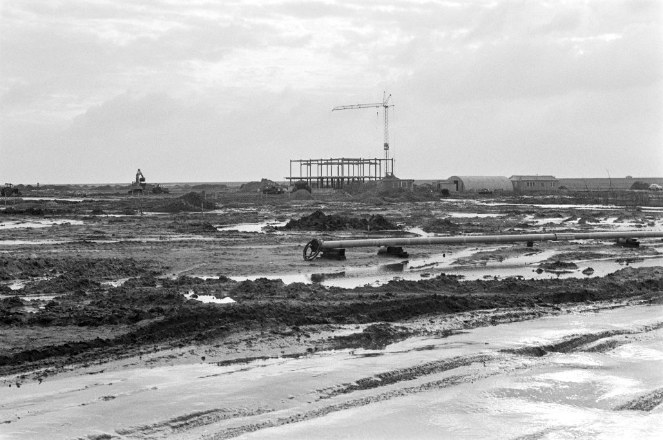 Bouw Almere in Zuid-Flevopolder overzicht bouwwerkzaamheden, Bestanddeelnr 928-3472