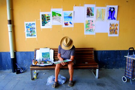 Painting paintings drawing