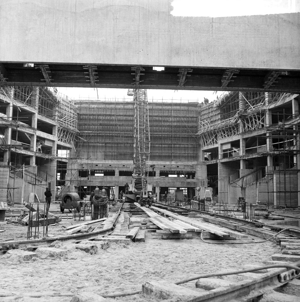 Bouw Concertgebouw te Rotterdam, Bestanddeelnr 916-2826