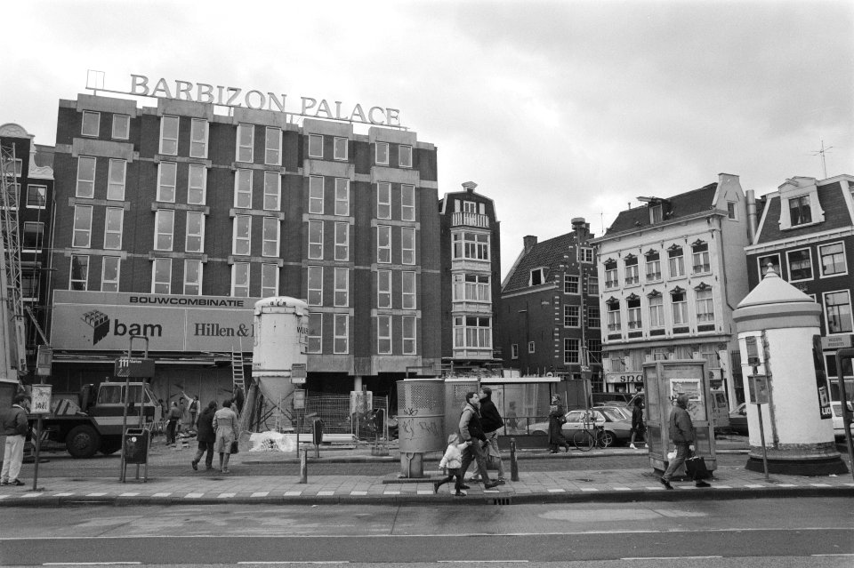 Bouw Hotel Barbizon Palace op de kop van de Zeedijk, Bestanddeelnr 934-1642