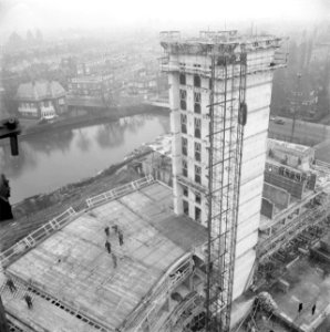 Bouw Hiltonhotel aan het Aug. Allebeplein, Bestanddeelnr 911-9727