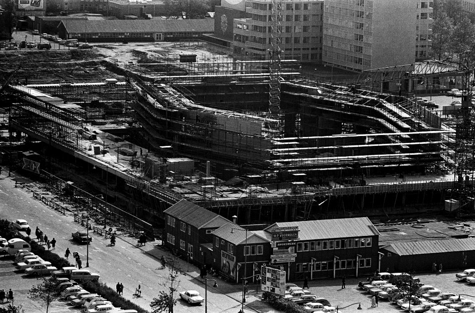Bouw Concertgebouw in Rotterdam, Bestanddeelnr 915-5150