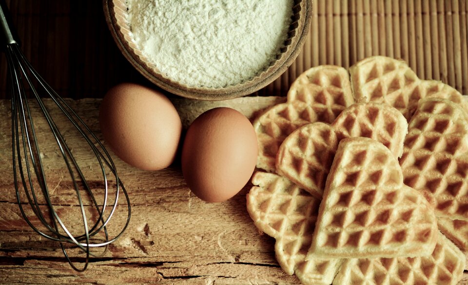 Egg scrambled eggs dessert