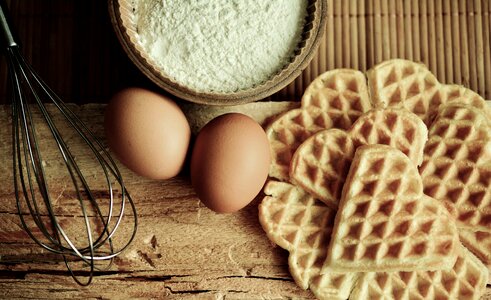 Egg scrambled eggs dessert