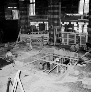 Bouw voetgangerstunnel voor Centraal Station Amsterdam, Bestanddeelnr 934-7139