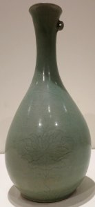 Bottle from Korea, Koryo, 12th century, Honolulu Museum of Art, 3455.1