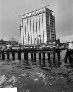 Bouw havenkantoor aan de Ruyterkade in Amsterdam, Bestanddeelnr 911-0084