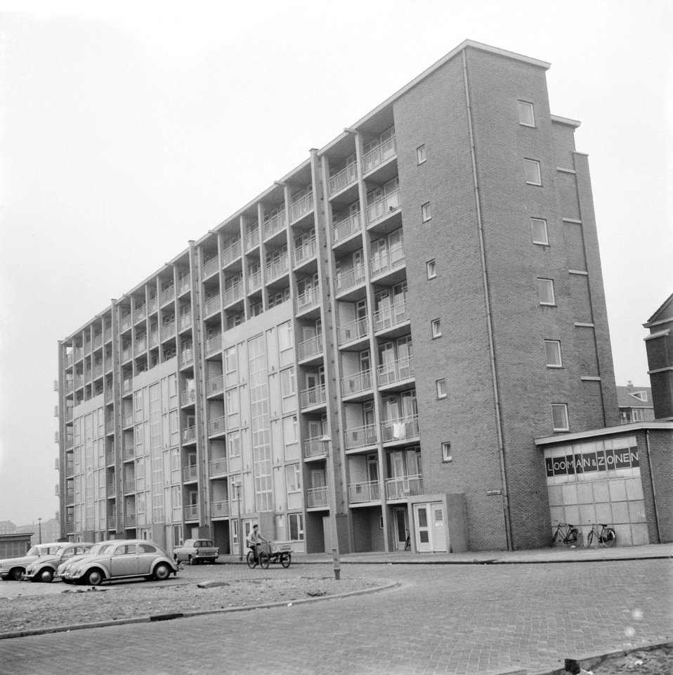 Bouw huizen etc. in Amsterdam Nieuw West, Bestanddeelnr 911-8073