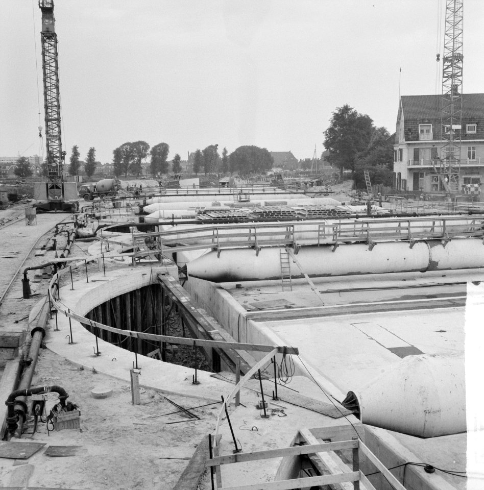 Bouw IJtunnel, bouw ijtunnel, Bestanddeelnr 916-8156
