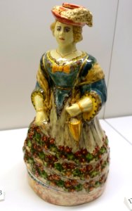 Bottle in woman's form, Coimbra, 1850-1900 - Museu Nacional de Machado de Castro - Coimbra, Portugal - DSC00193