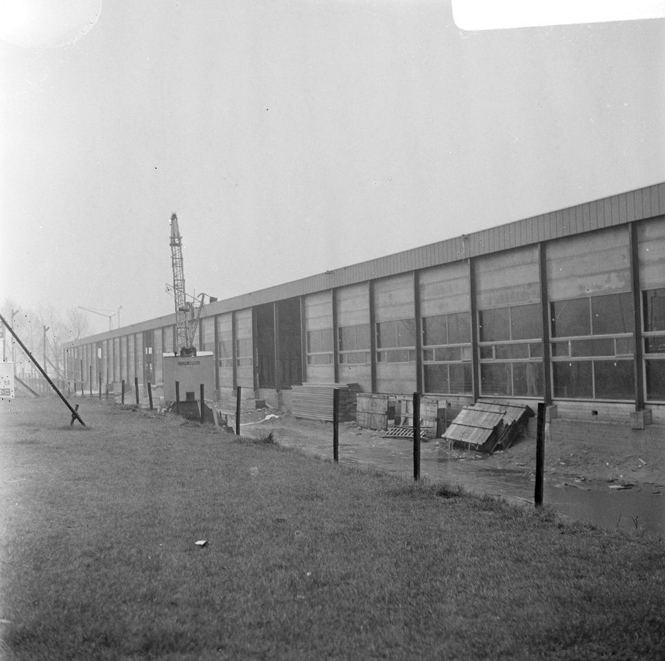Bouw, Provisorium van Medische faculteit te Rotterdam, Bestanddeelnr 919-0527