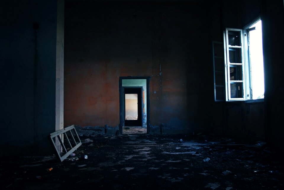 Building damaged destroyed